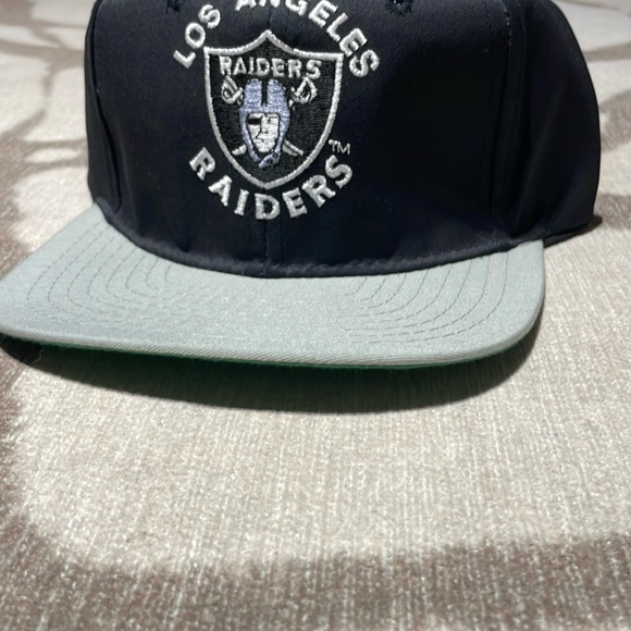 Vintage NWT 1994 Los Angeles Raiders Team NFL Hat One Size Fits All - Picture 13 of 13